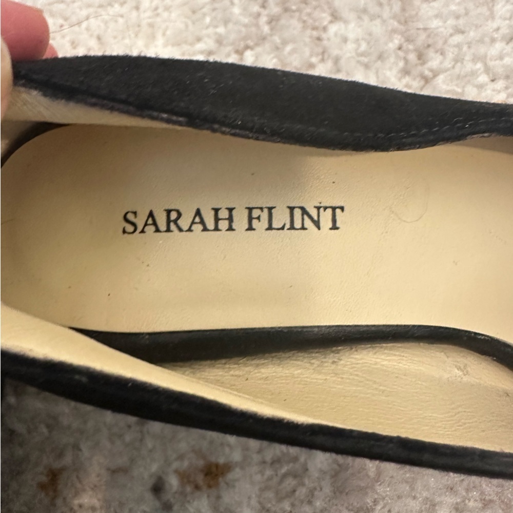 Sarah Flint Black Rosie Loafer Pump — image 6 of 6